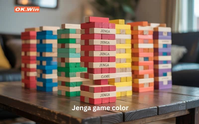 jenga game color